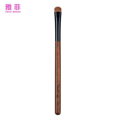 T11 Ειδική ετικέτα 100% Kolinsky Sable Pure Flat Head Eyeshadow Brush Φυσικό μαλλί