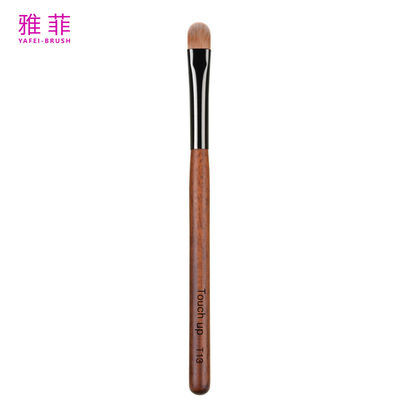 Τ13 Προσαρμοσμένο 100% Kolinsky Sable Pure Eyeshadow Μέικ-Απ Μέσο ομορφιάς ξύλινο χερούλι φυσικά μαλλιά