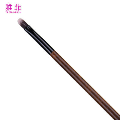 T21 Precise Concealer Eyeshadow Thin Tight Firm Synthetic Vegan Bristle Handmade Makeup Brush Factory (Τ21 ακριβής καλυπτήρας μακιγιάζ)