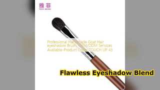 Goat Hair Eyeshadow Brush Pro OEM ODM